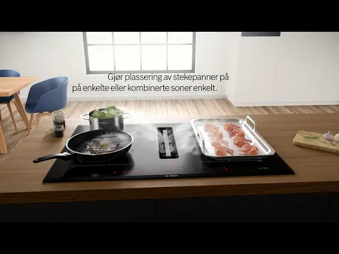 Bosch PVQ811H26E 5 Års Garanti Serie 6 Kogeplade Med Indbygget Emhætte
