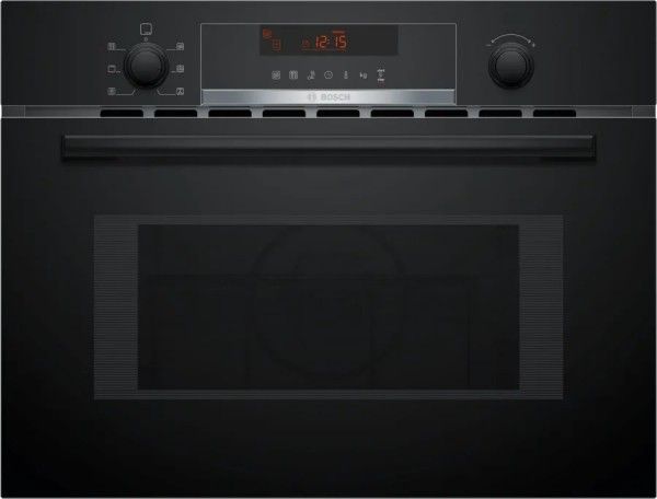 Bosch CMA583MB0B, Indbygget, Kombination mikroovn, 44 L, 900 W, Indbygget skærm, Dreje, Berøring