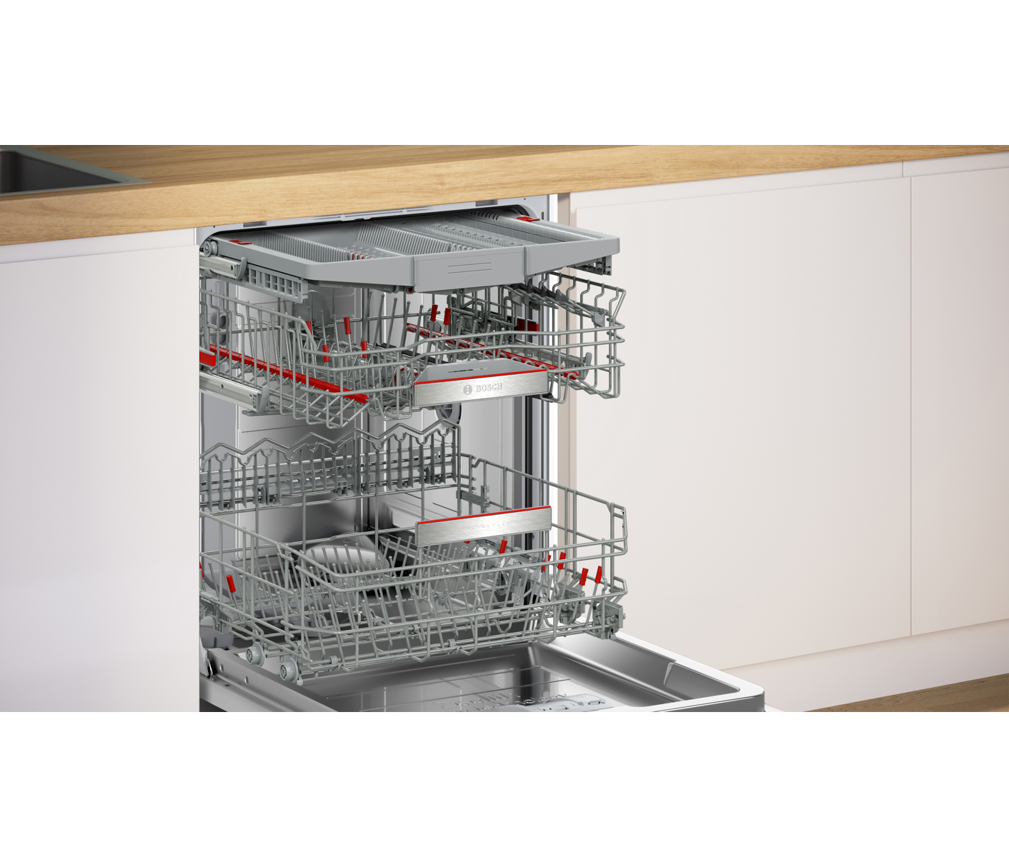 Bosch SMV8YCX02E Serie 8 Integrerbar Opvaskemaskine billede 8