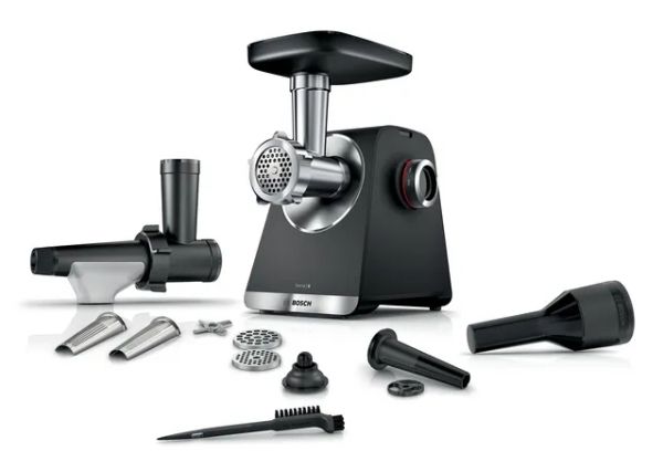 Bosch Serie 6 MFWS650B, 500 W, Sort, Sølv, 3,5 kg/min, 1 m, Metal, Plast, 2100 W
