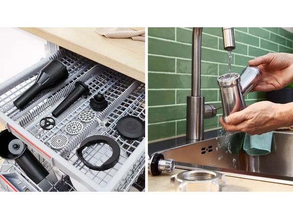 Bosch Serie 6 MFWS650B, 500 W, Sort, Sølv, 3,5 kg/min, 1 m, Metal, Plast, 2100 W