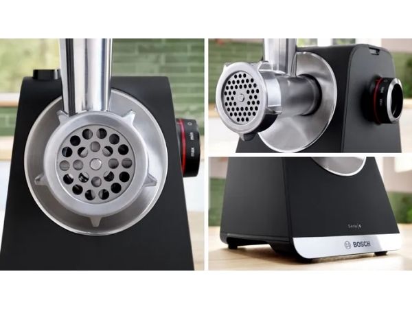 Bosch Serie 6 MFWS640B, 2100 W, Sort, 3,5 kg/min, 1 m, Metal, Plast, 500 W