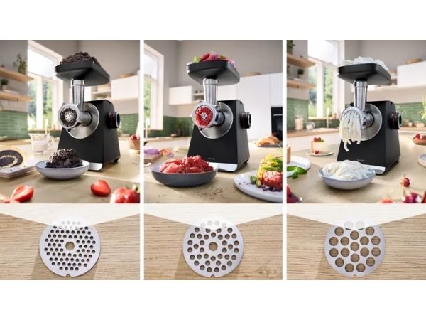 Bosch Serie 6 MFWS640B, 2100 W, Sort, 3,5 kg/min, 1 m, Metal, Plast, 500 W