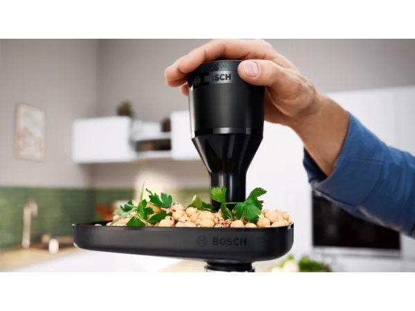 Bosch Serie 6 MFWS640B, 2100 W, Sort, 3,5 kg/min, 1 m, Metal, Plast, 500 W