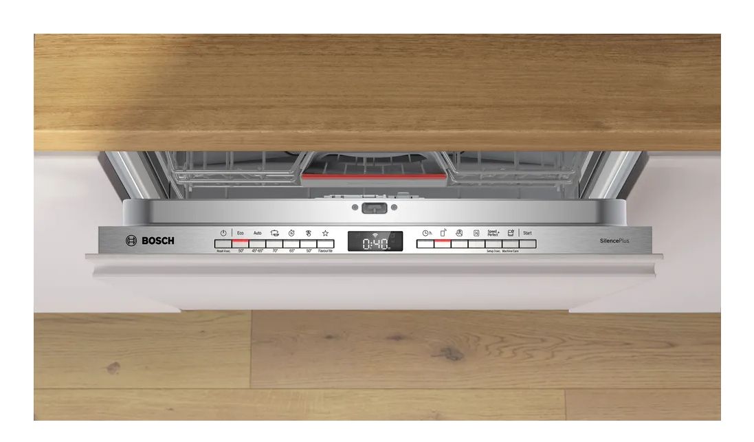 Bosch Serie | 4 SBV4EVX08E - Opvaskemaskine - til indbygning - Wi-Fi - Niche - bredde: 60 cm - dybde: 55 cm - højde: 86.5 cm billede 3