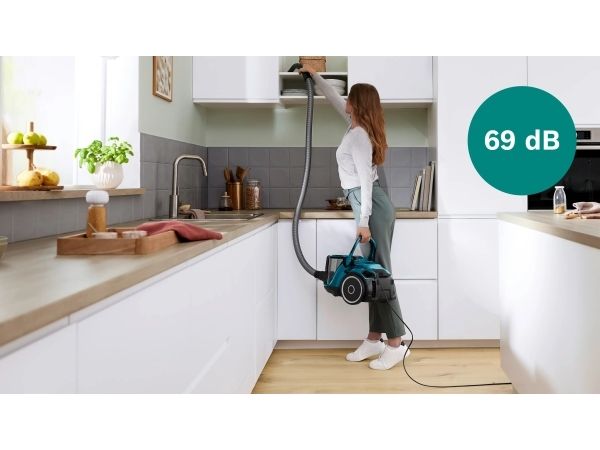 Bosch posefri støvsuger ProFamily GS41 Serie 6 blå uden pose (BGC41XFMLY) billede 4
