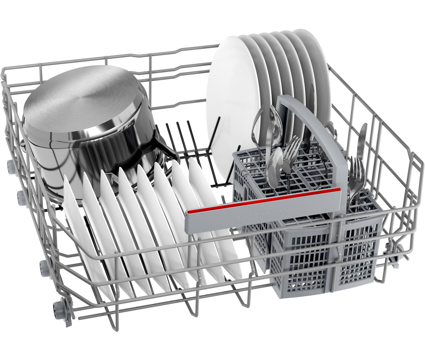 Bosch SMU4HAW01S Serie 4 Opvaskemaskine billede 5
