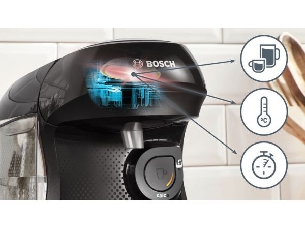 Bosch Tassimo Happy TAS102E, Kapsel kaffemaskine, 0,7 L, Kaffekapsel, 1400 W, Sort