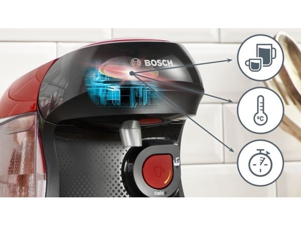 Bosch TASSIMO HAPPY TAS103E - Kaffemaskine - just red/black billede 2