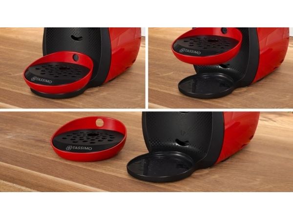 Bosch TASSIMO HAPPY TAS103E - Kaffemaskine - just red/black