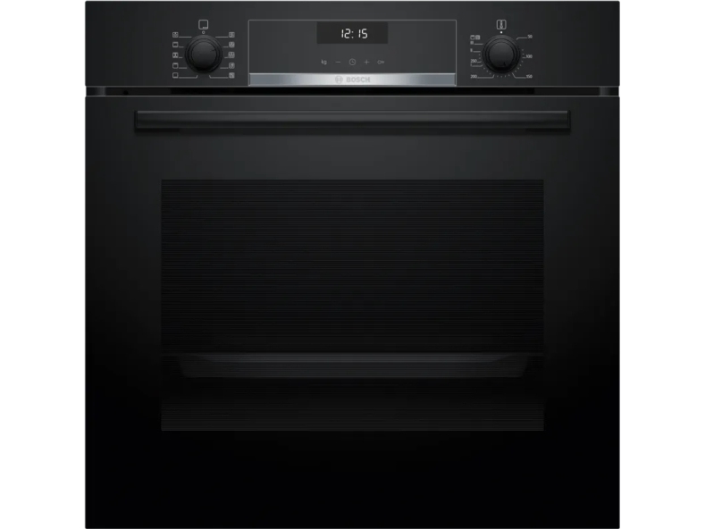 Bosch Serie 6 HBG537BB3, Medium, Elektrisk ovn, 71 L, 71 L, 50 - 275 °C, Hydrolytisk