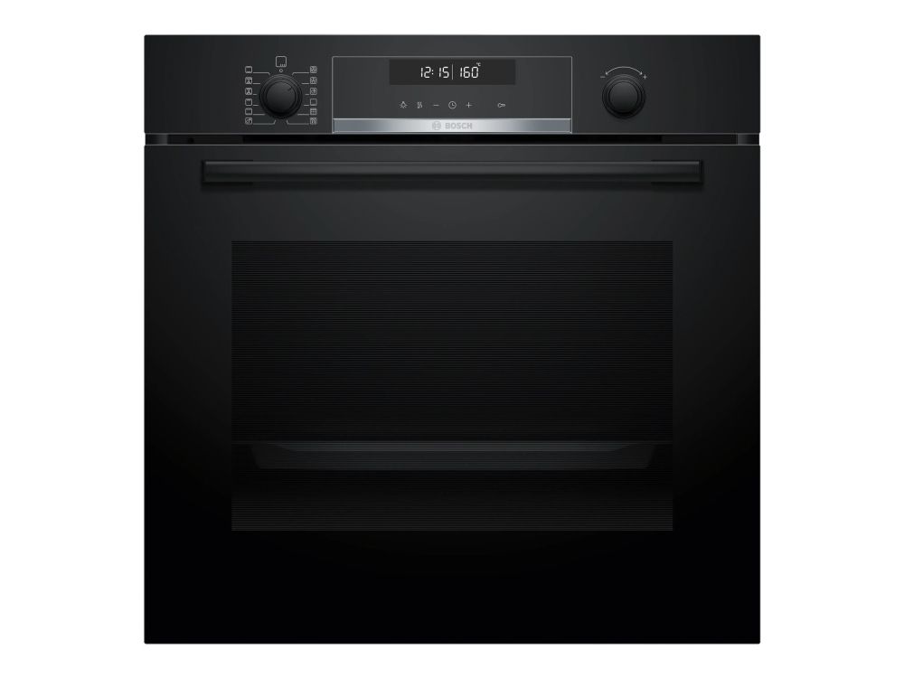 Bosch Serie | 6 HBG578BB3 - Ovn - til indbygning - niche - bredde: 56 cm - dybde: 55 cm - højde: 58.5 cm - med selv-rengøring - Klasse A+ - sort