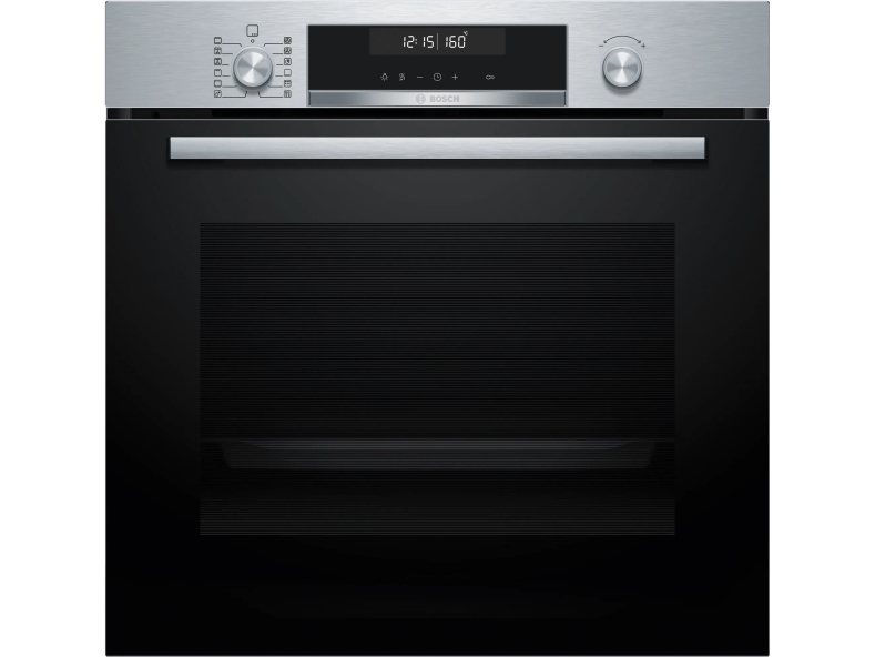 Bosch Serie 6 HBG578ES3, Medium, Elektrisk ovn, 71 L, 3600 W, 71 L, Blæsertvungen