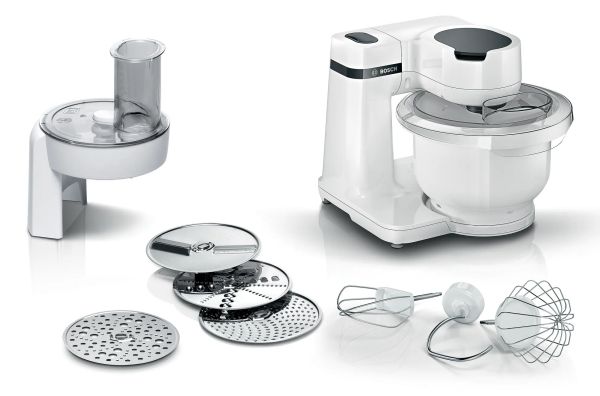 Bosch Serie 2 MUMS2AW01, 3,8 L, Hvid, 2 kg, 1,1 m, 800 g, Plast