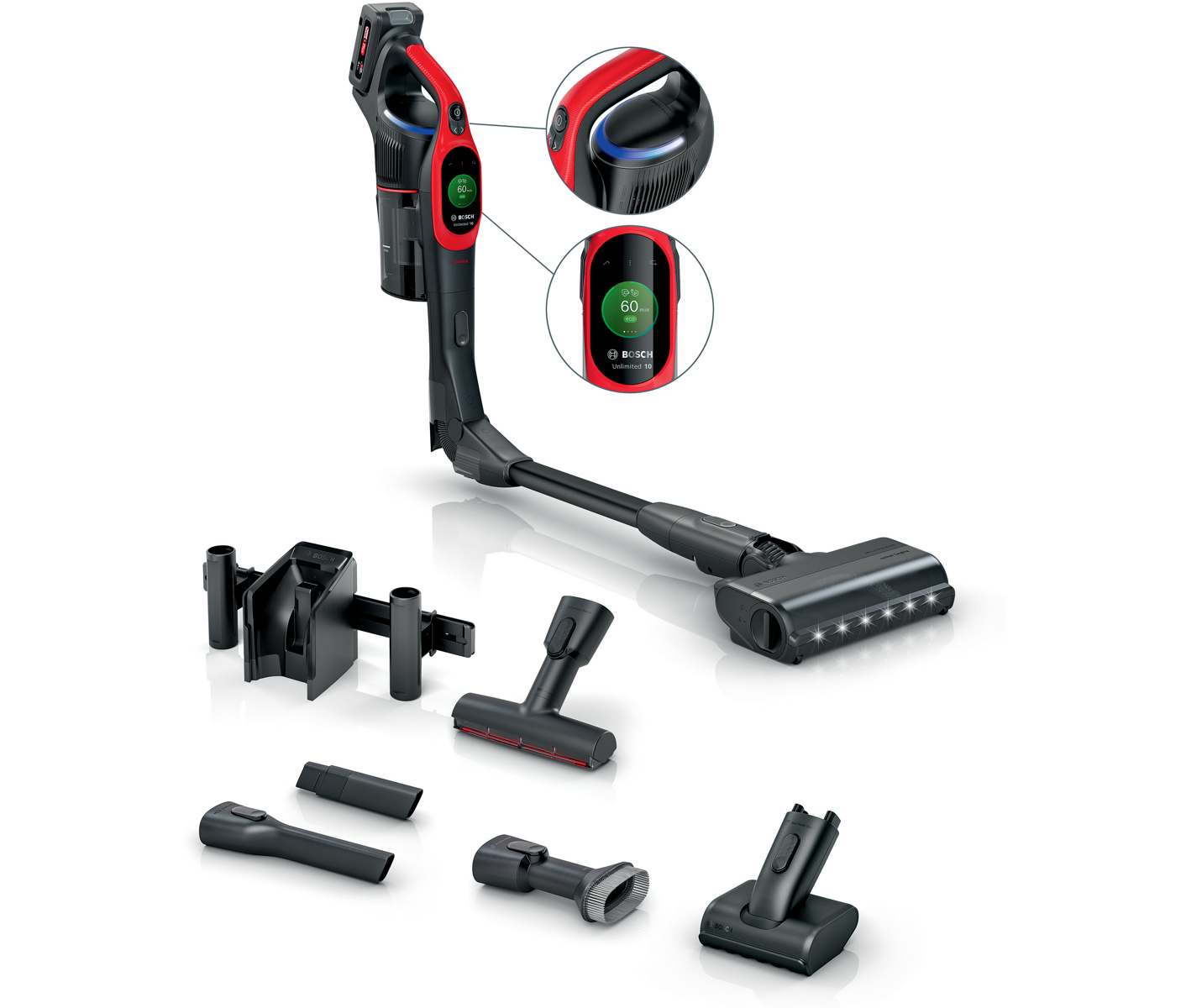 Bosch Unlimited 10 Proanimal BCS1041PET Ledningsfri Støvsuger billede 1