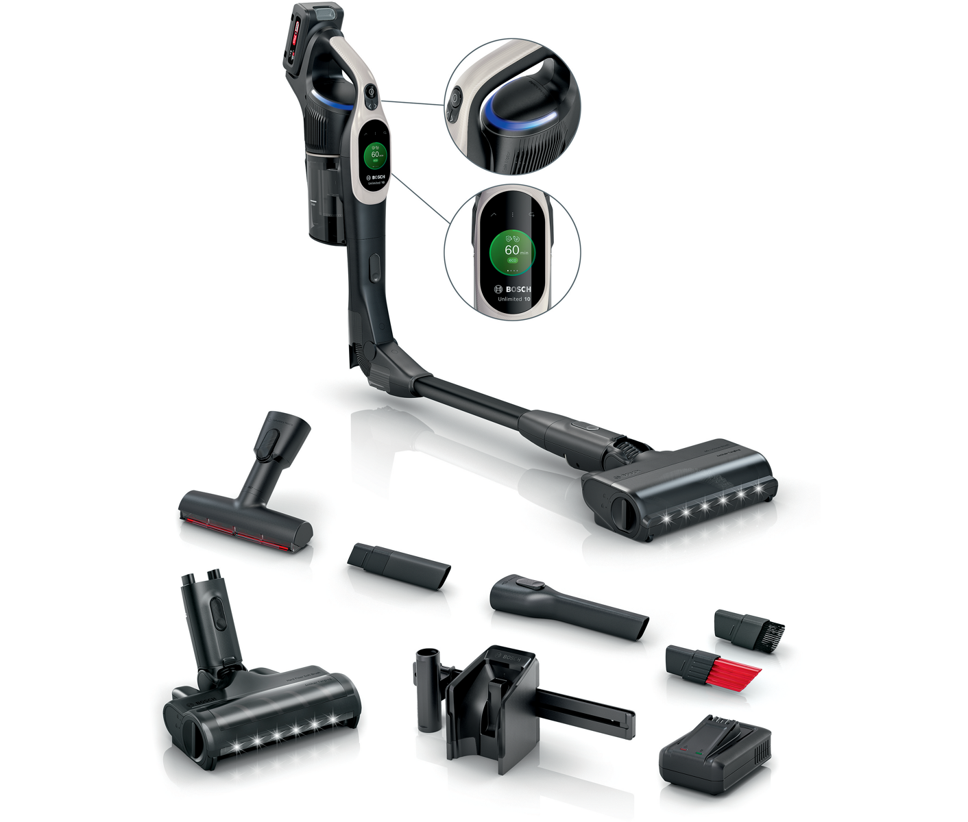 Bosch Unlimited 10 BBS1041GQC Ledningsfri Støvsuger billede 1