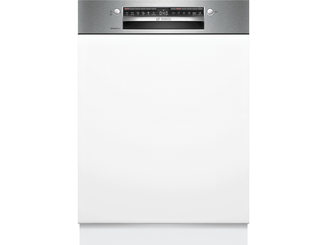Bosch SMI4ECS28E - Opvaskemaskine - Sort, Rustfrit stål