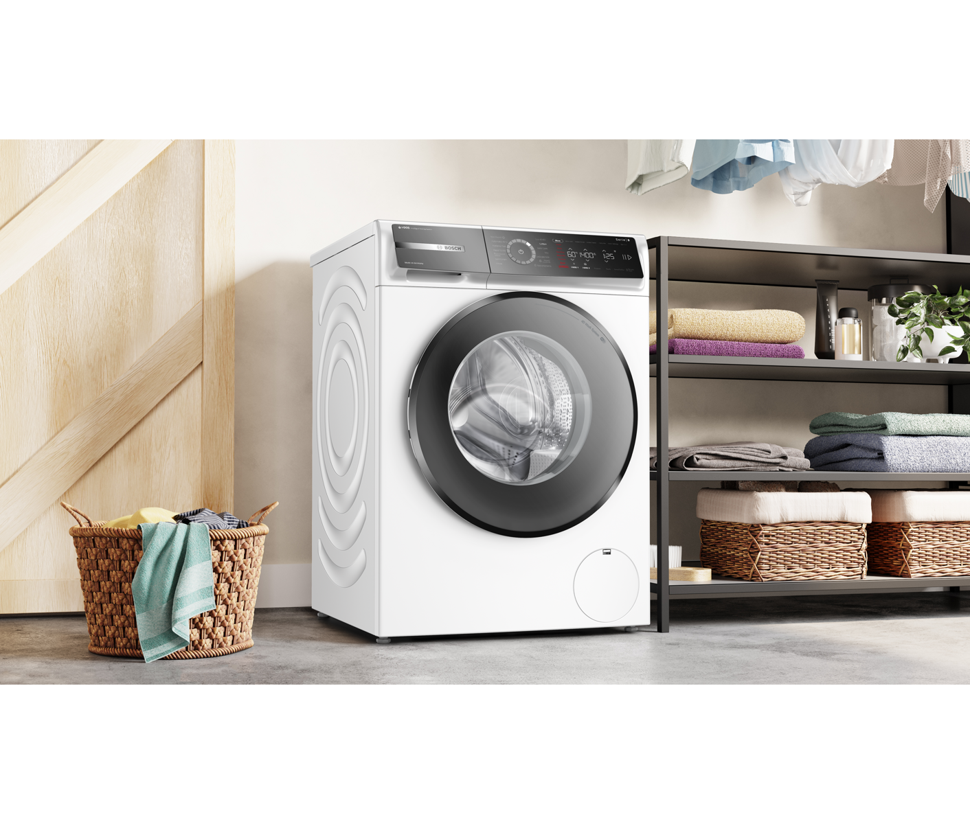 Bosch WGB244A0SN Frontbetjent vaskemaskine