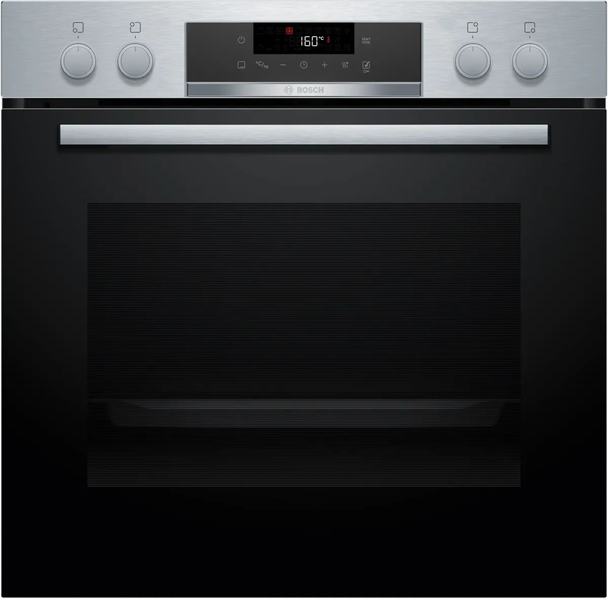 Bosch HND271AS64, Keramisk, 4 zone(s), Keramisk, Sort, Berøring, 58,3 cm billede 1