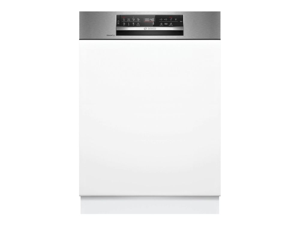 Bosch Serie | 6 SMI6ECS12E - Opvaskemaskine - til indbygning - Wi-Fi - Niche - bredde: 60 cm - dybde: 55 cm - højde: 81.5 cm - børstet stål