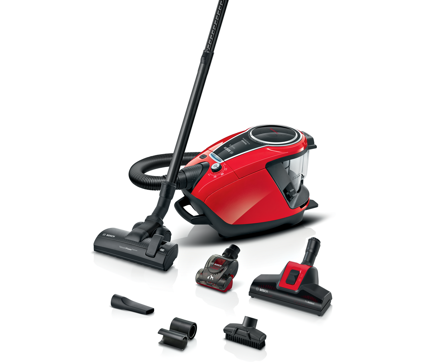 Bosch Serie 8, Poseløs Støv Pr Oanimal, Rød Støvsuger billede 1