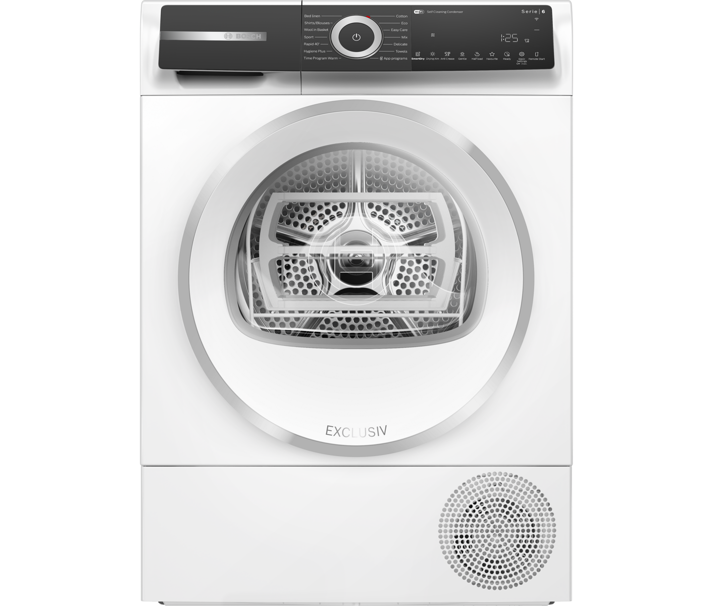 Bosch WQH245BWSN 5 Års Garanti Serie 6 Kondenstørretumbler billede 2