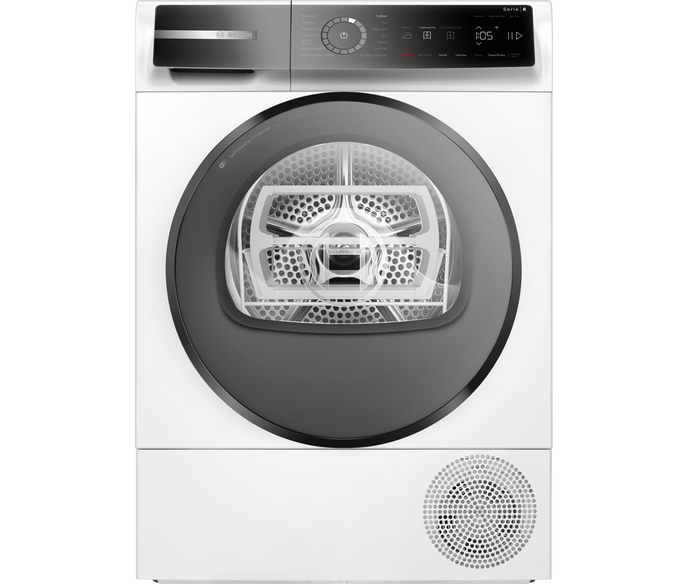 Bosch WQB246DSSN Serie 8 Kondenstørretumbler