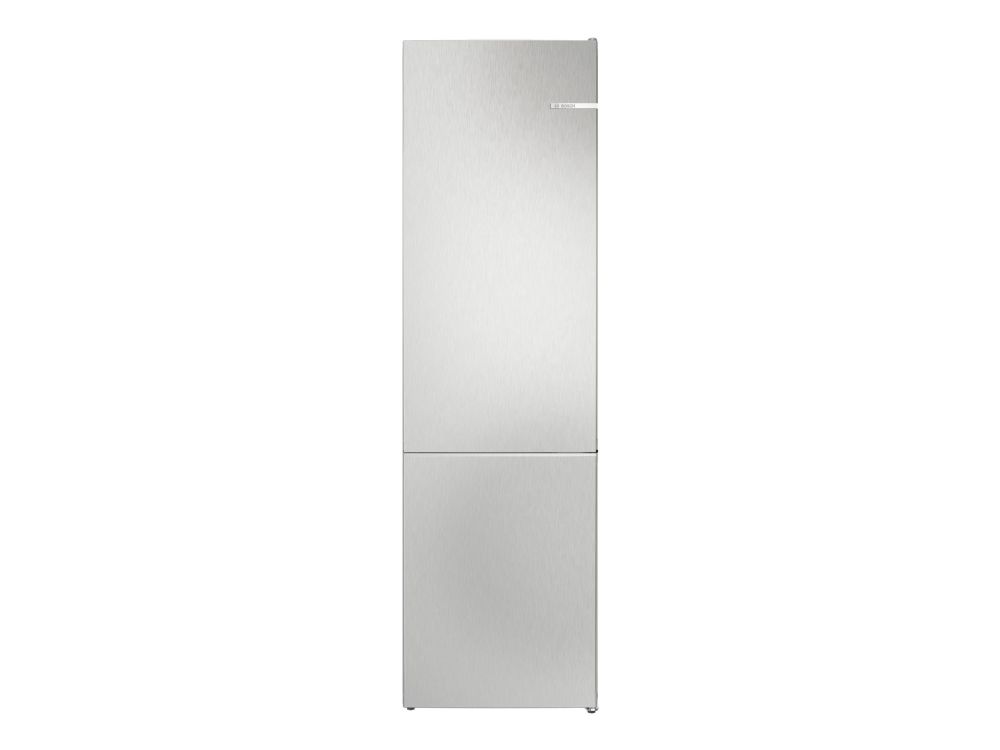 Bosch Serie | 4 KGN392LAG - Køleskab/fryser - bund-fryser - bredde: 60 cm - dybde: 66.5 cm - højde: 203 cm - 363 liter - Klasse A - metallook billede 1