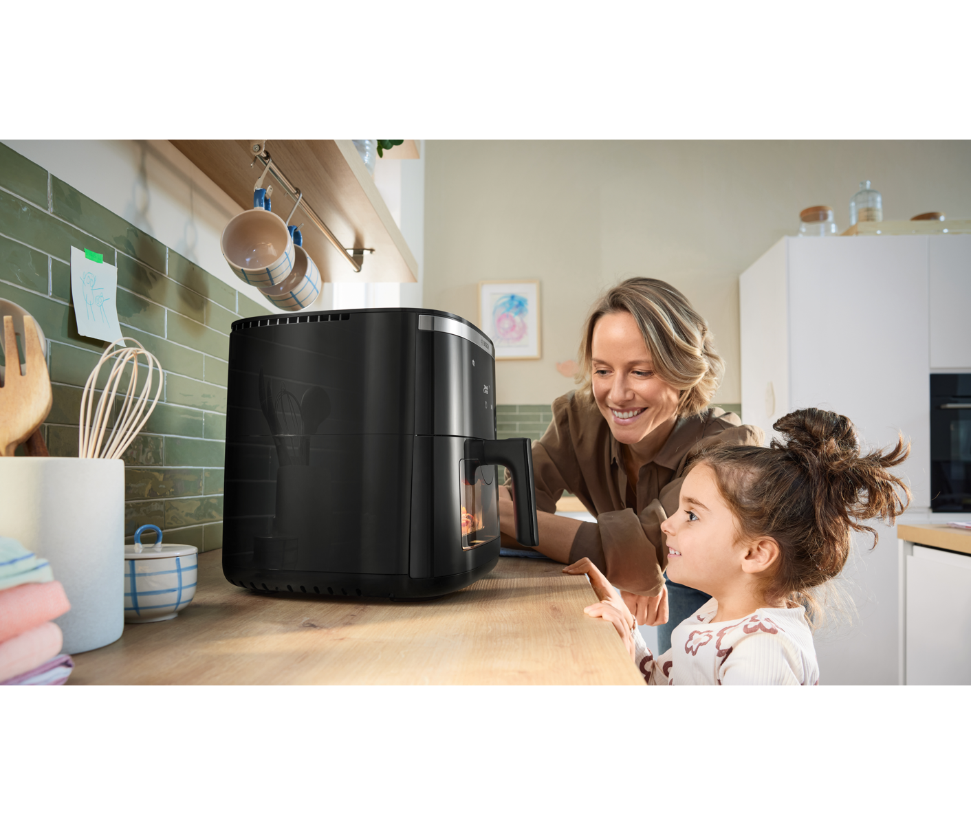 Bosch Serie 6, Air Fryer, Sort Airfryer billede 7
