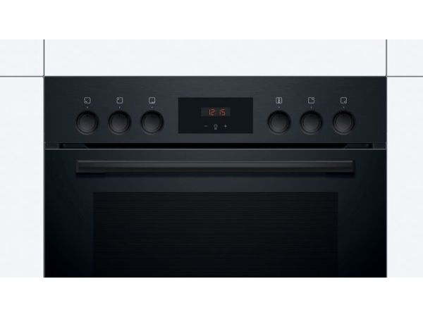 Bosch HND211LB2 sort Sæt med HEF113BB0 + NKN645GA2E
