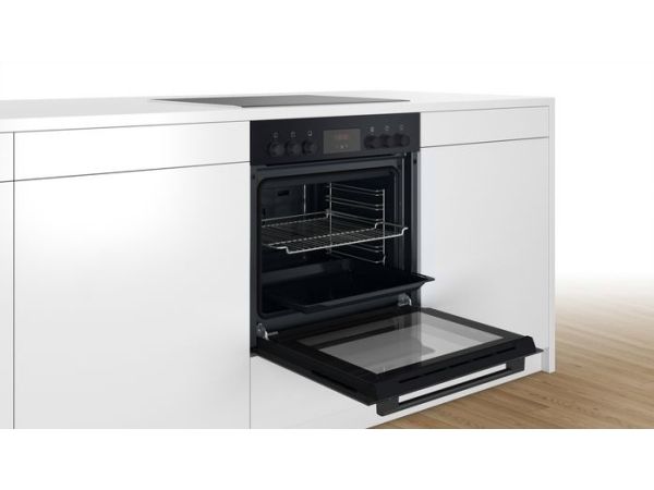 Bosch HND211LB2 sort Sæt med HEF113BB0 + NKN645GA2E