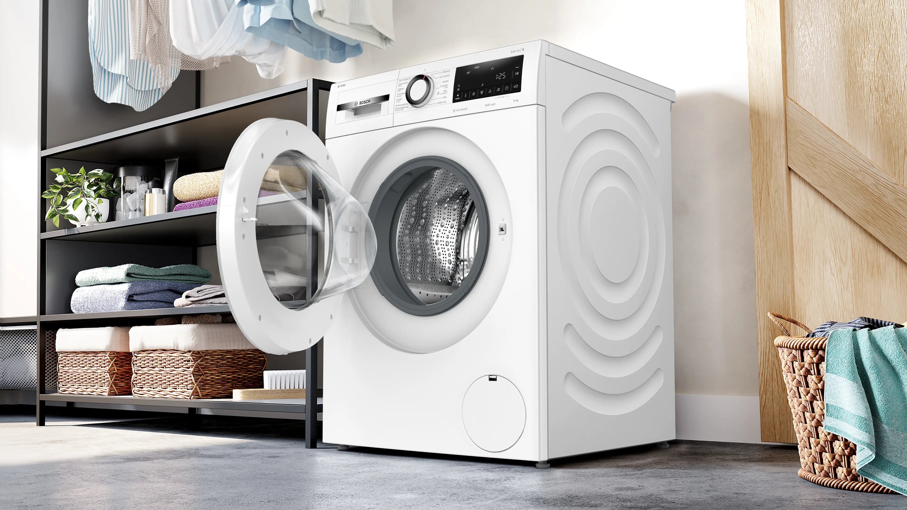 Bosch WGG246F1SN Frontbetjent vaskemaskine