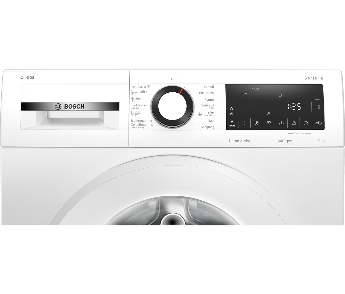 Bosch WGG246F1SN Frontbetjent vaskemaskine