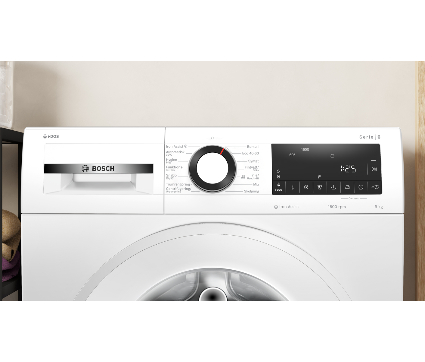Bosch WGG246F1SN Frontbetjent vaskemaskine