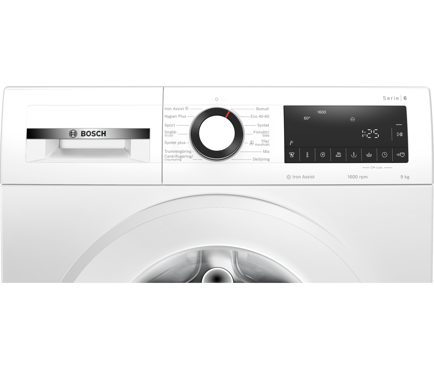 Bosch WGG246Z1SN Frontbetjent vaskemaskine
