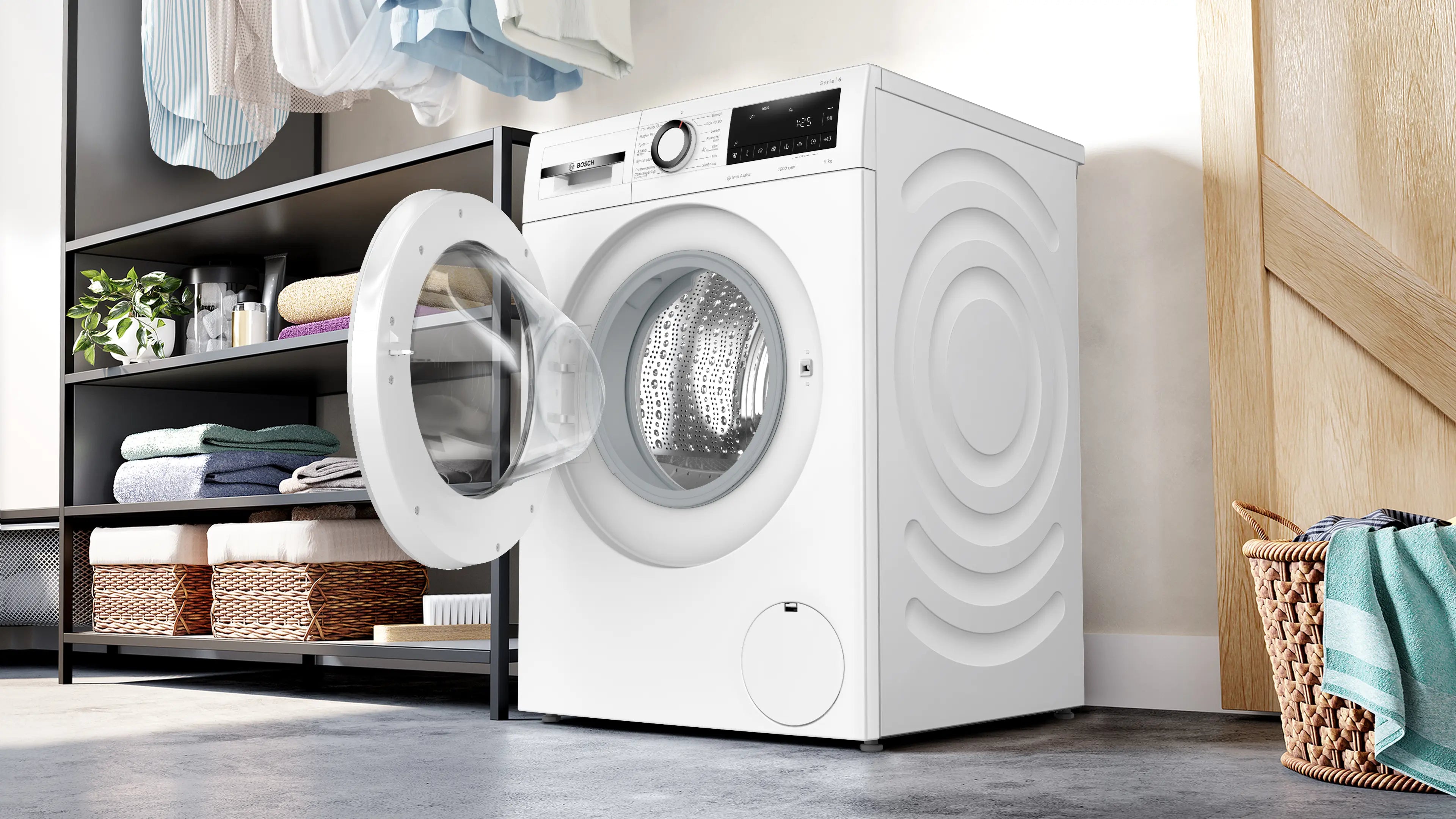 Bosch WGG246Z1SN Frontbetjent vaskemaskine