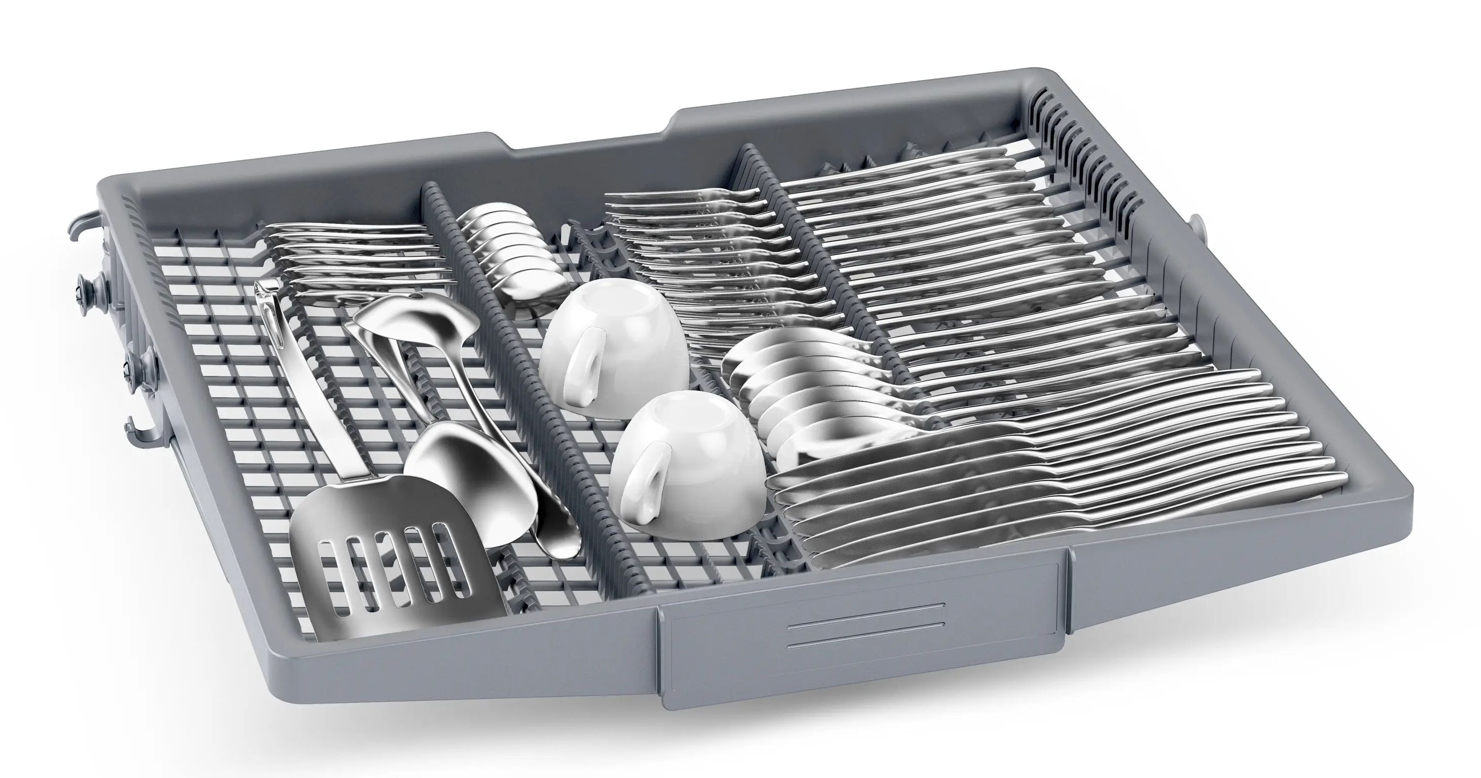Bosch SBV4HVX14E Serie 4 opvaskemaskine, 60 cm, fuldt integrerbar, EEK:C billede 3