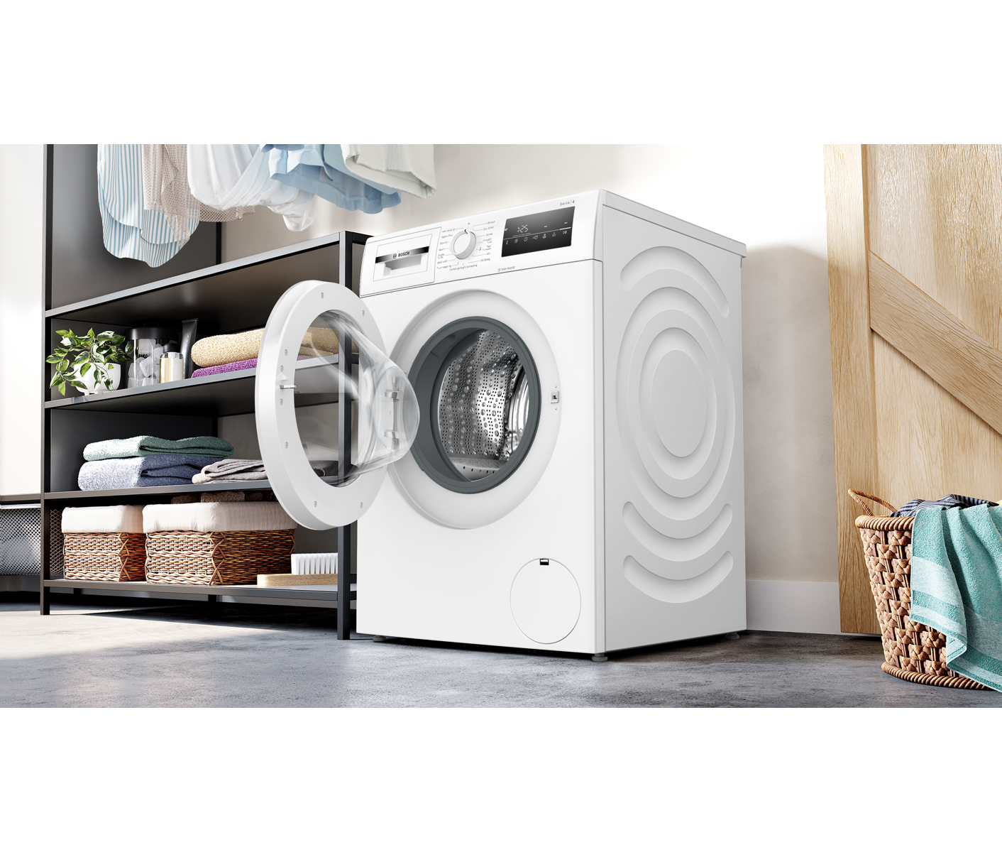 Bosch WAN2829WSN Serie 4 Vaskemaskine billede 6