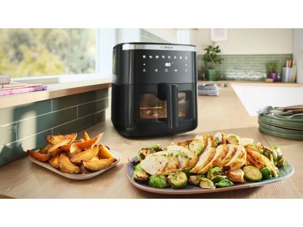 Bosch Serie 6 MAFS2671B, Varmluftsteger, 7,2 L, 1,8 kg, 0,5 t, 40 °C, 200 °C