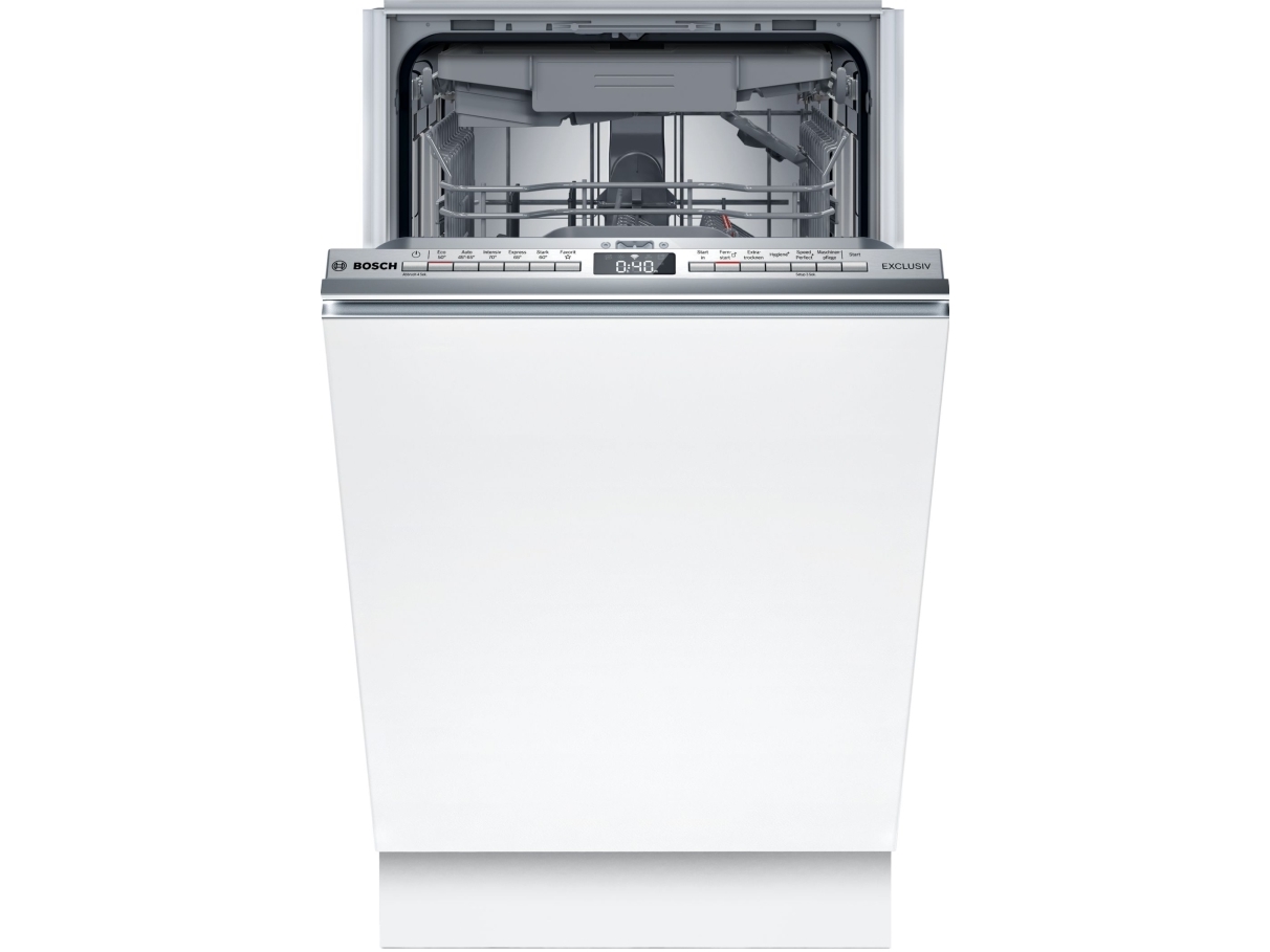 Bosch Serie 4 SPD4EMX02D, Fuldt indbygget, Slimline (45 cm), 1,75 m, 1,65 m, 2,05 m, Kold
