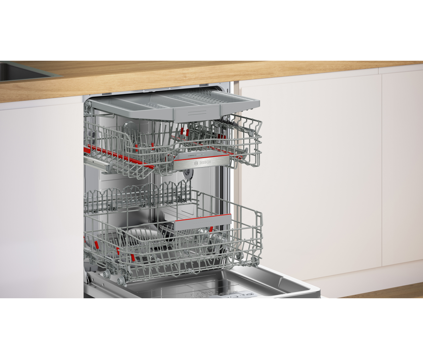 Bosch SMU6ZCW16E 5 Års Garanti Serie 6 Opvaskemaskine billede 2
