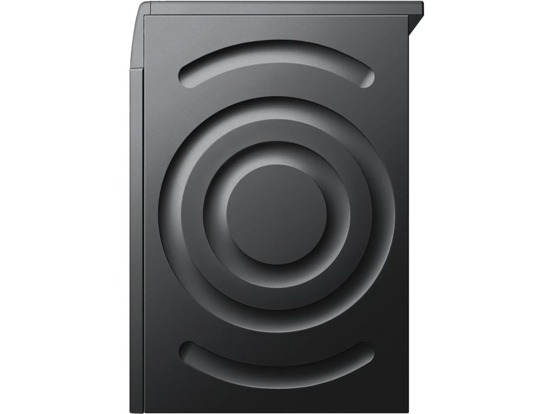 Bosch Serie 6 WQG243DR10, Fritstående, Front-læsning, Varmepumpe, Grå, Dreje, Højre