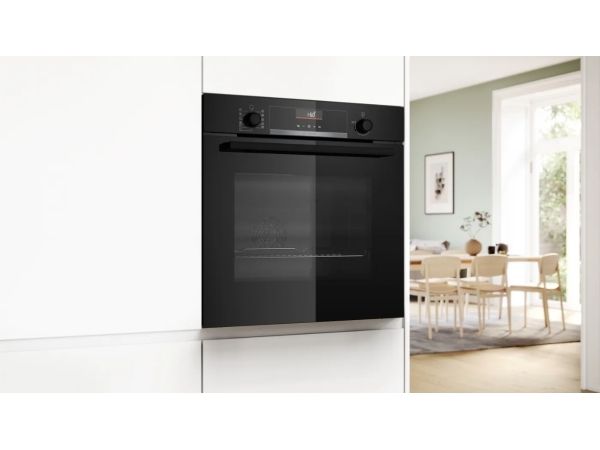 Bosch Serie 6 HBG536EB4, Medium, Elektrisk ovn, 71 L, 3400 W, 71 L, 3400 W