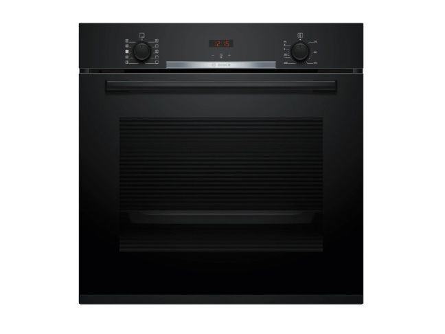 Bosch Serie 4 HQA334EB4, Medium, Elektrisk ovn, 71 L, 3400 W, 71 L, Blæsertvungen