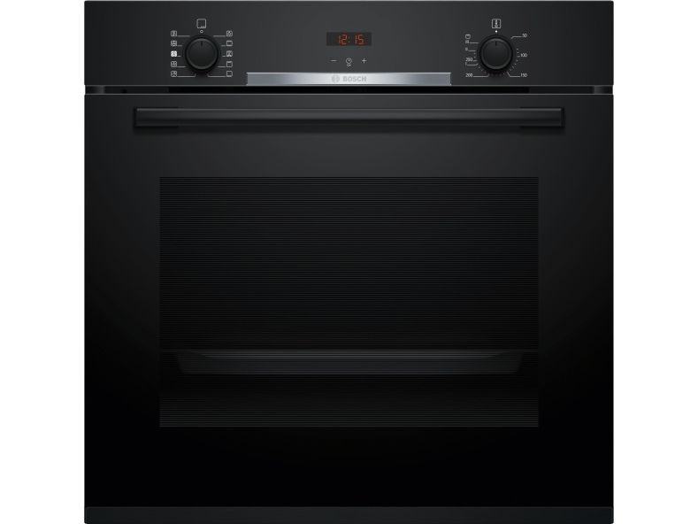 Bosch Serie 4 HQA334EB4, Medium, Elektrisk ovn, 71 L, 3400 W, 71 L, Blæsertvungen