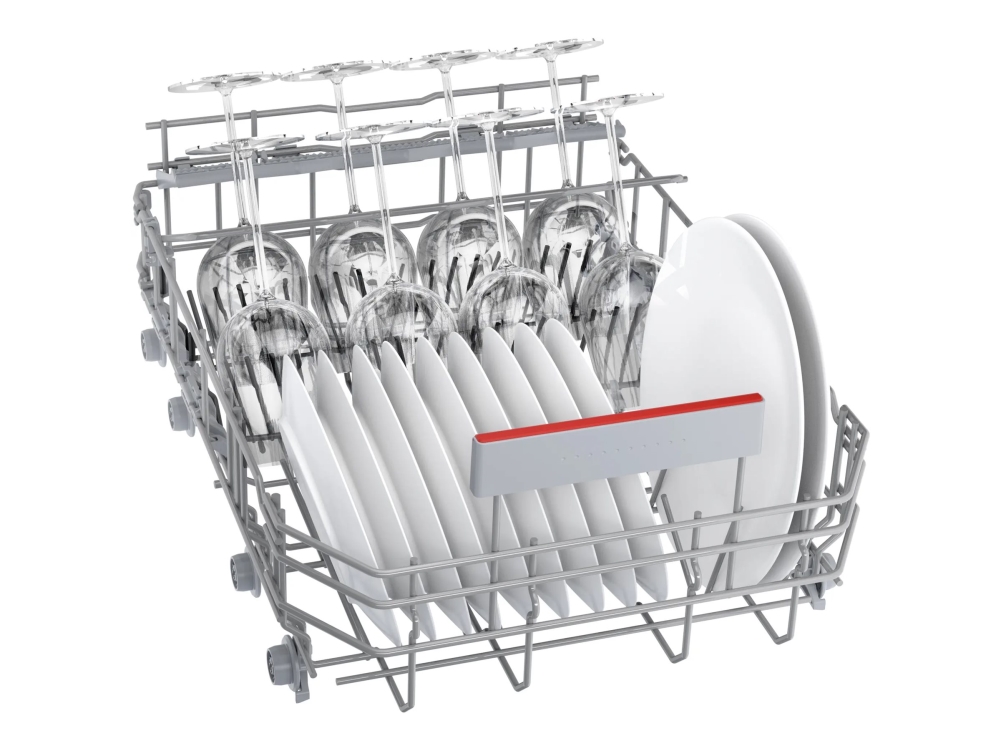 Bosch Serie | 4 SPS4HMI13E - Opvaskemaskine - Wi-Fi - Niche - bredde: 45 cm - dybde: 57 cm - højde: 81.5 cm - børstet stål