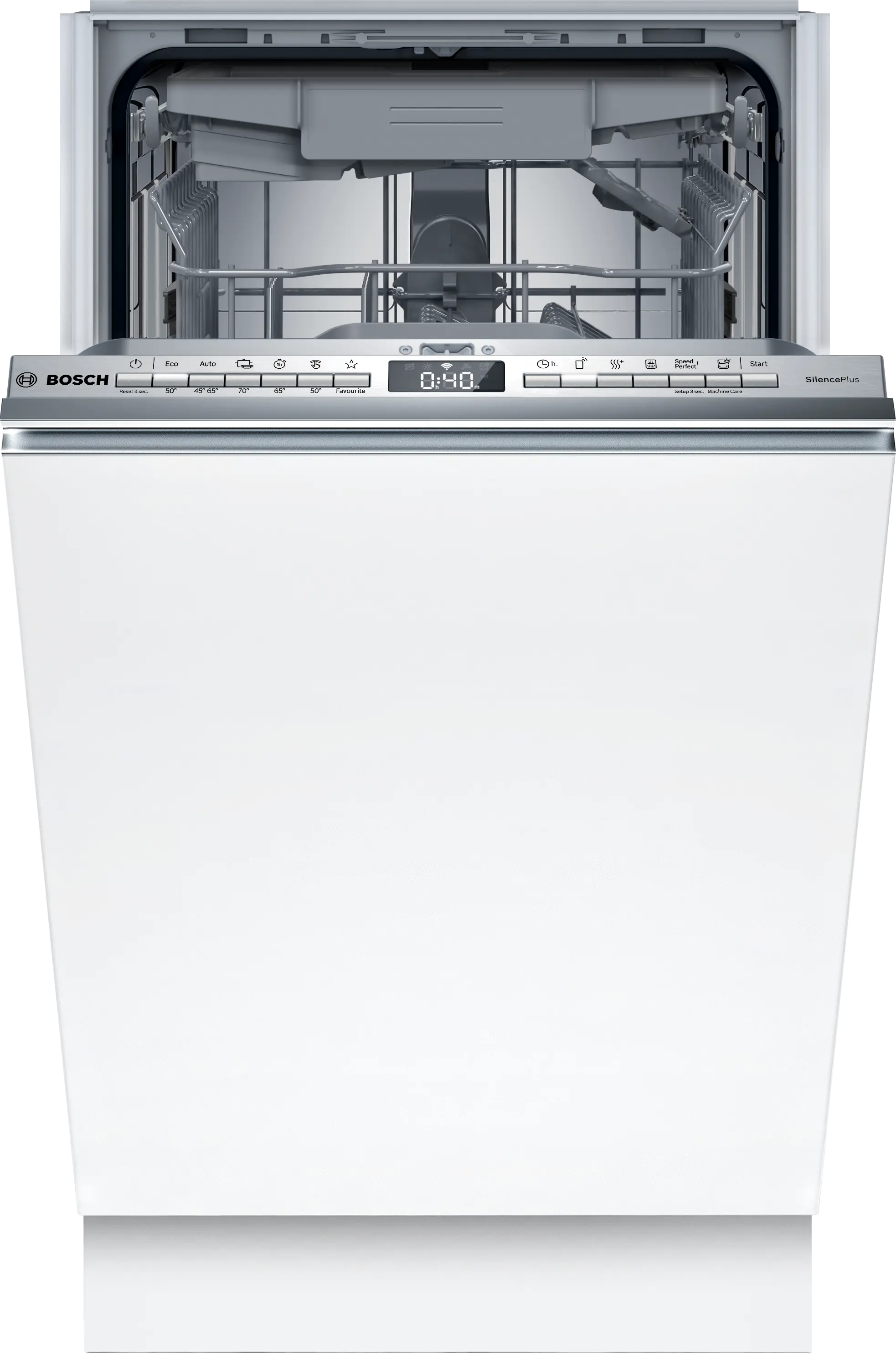 Bosch SPV4HMX12E smal opvaskemaskine til integrering