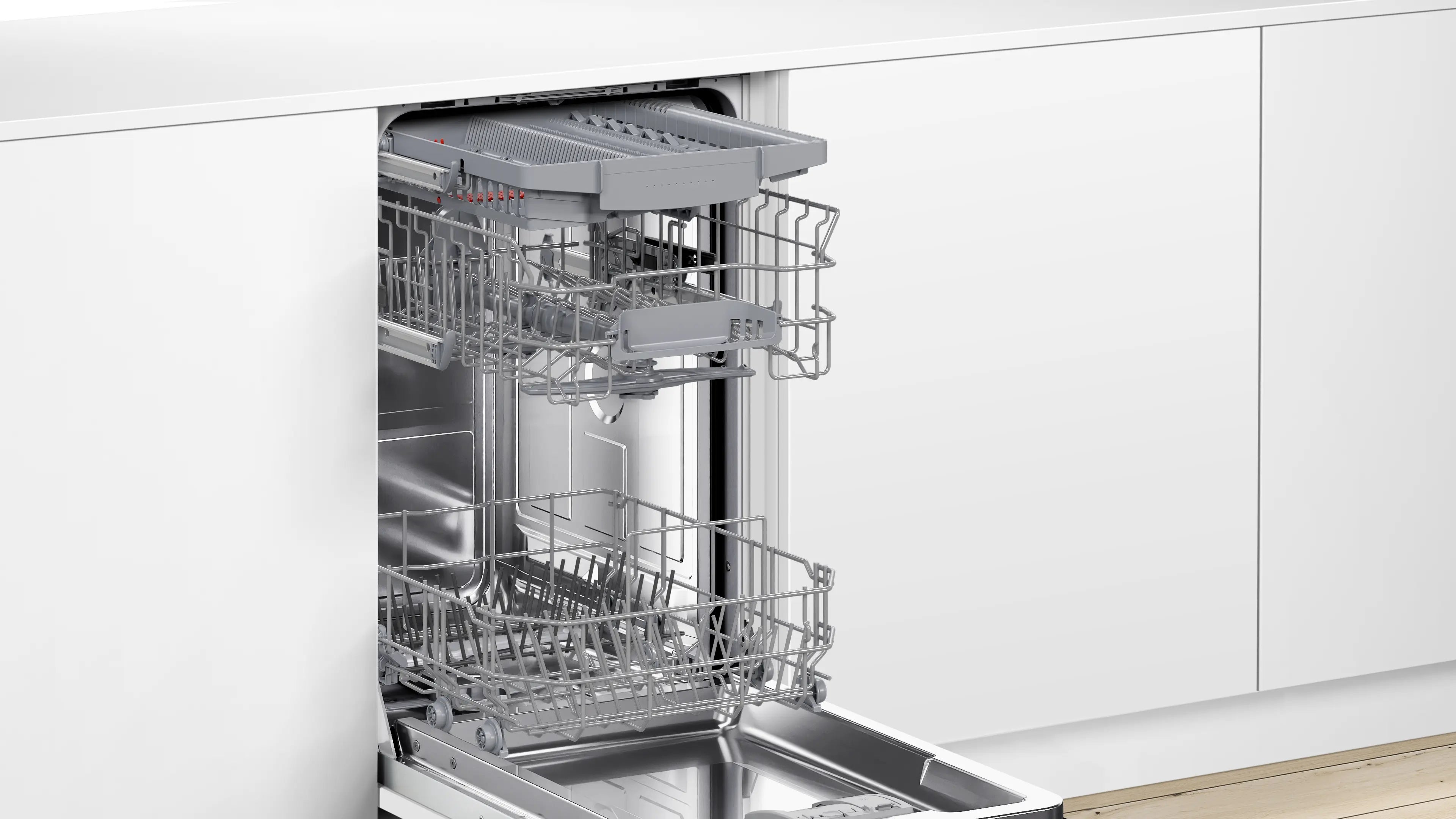 Bosch SPV4HMX12E smal opvaskemaskine til integrering