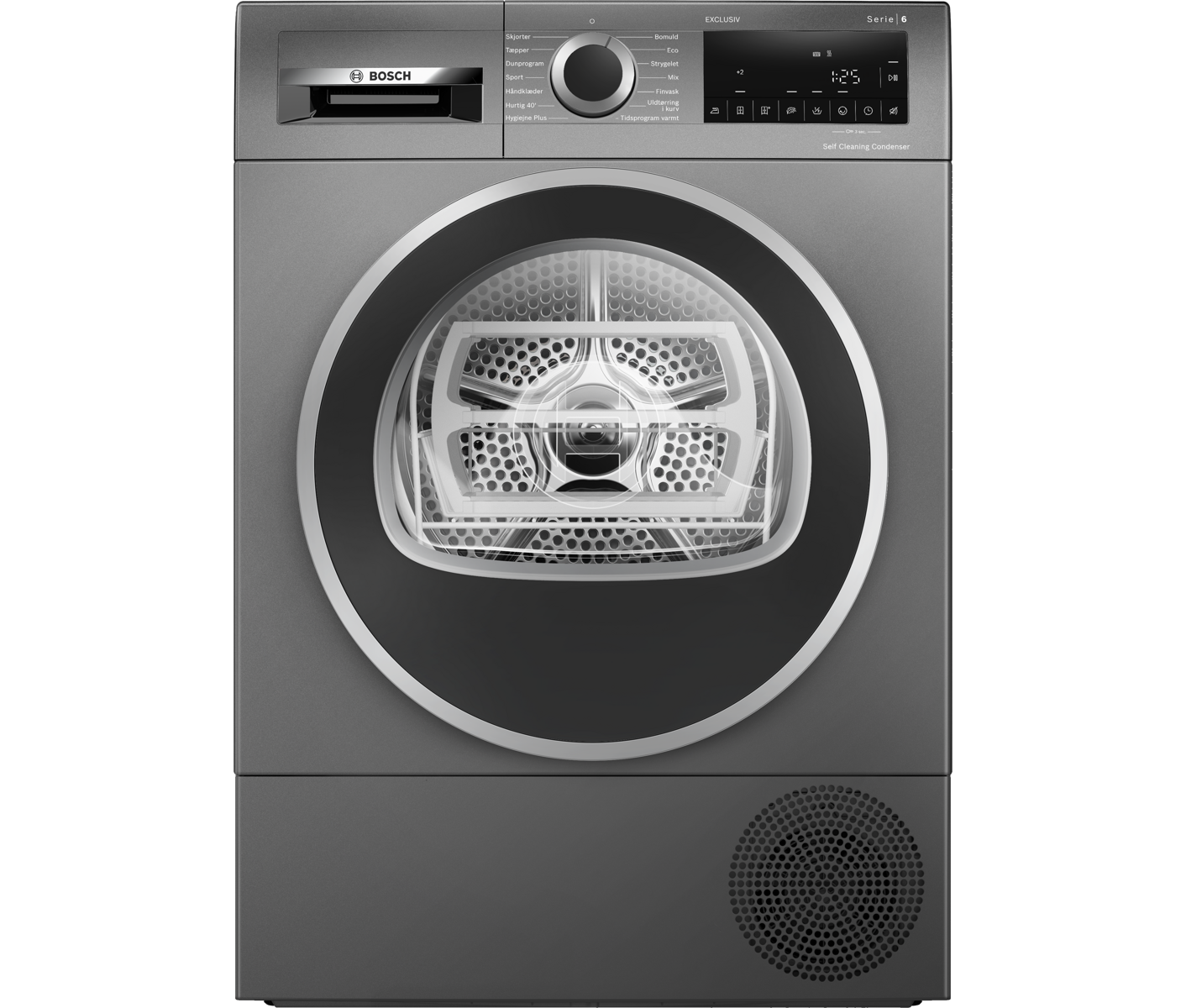 Bosch WQG2450RDN Serie 6 Kondenstørretumbler billede 1