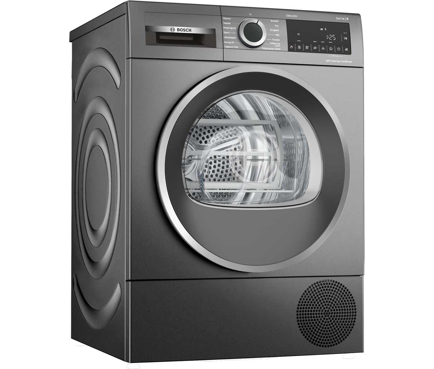 Bosch WQG2450RDN Serie 6 Kondenstørretumbler billede 3